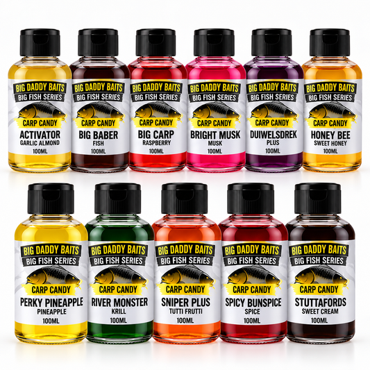 Big Daddy Baits Carp Candy 100ml flavour range