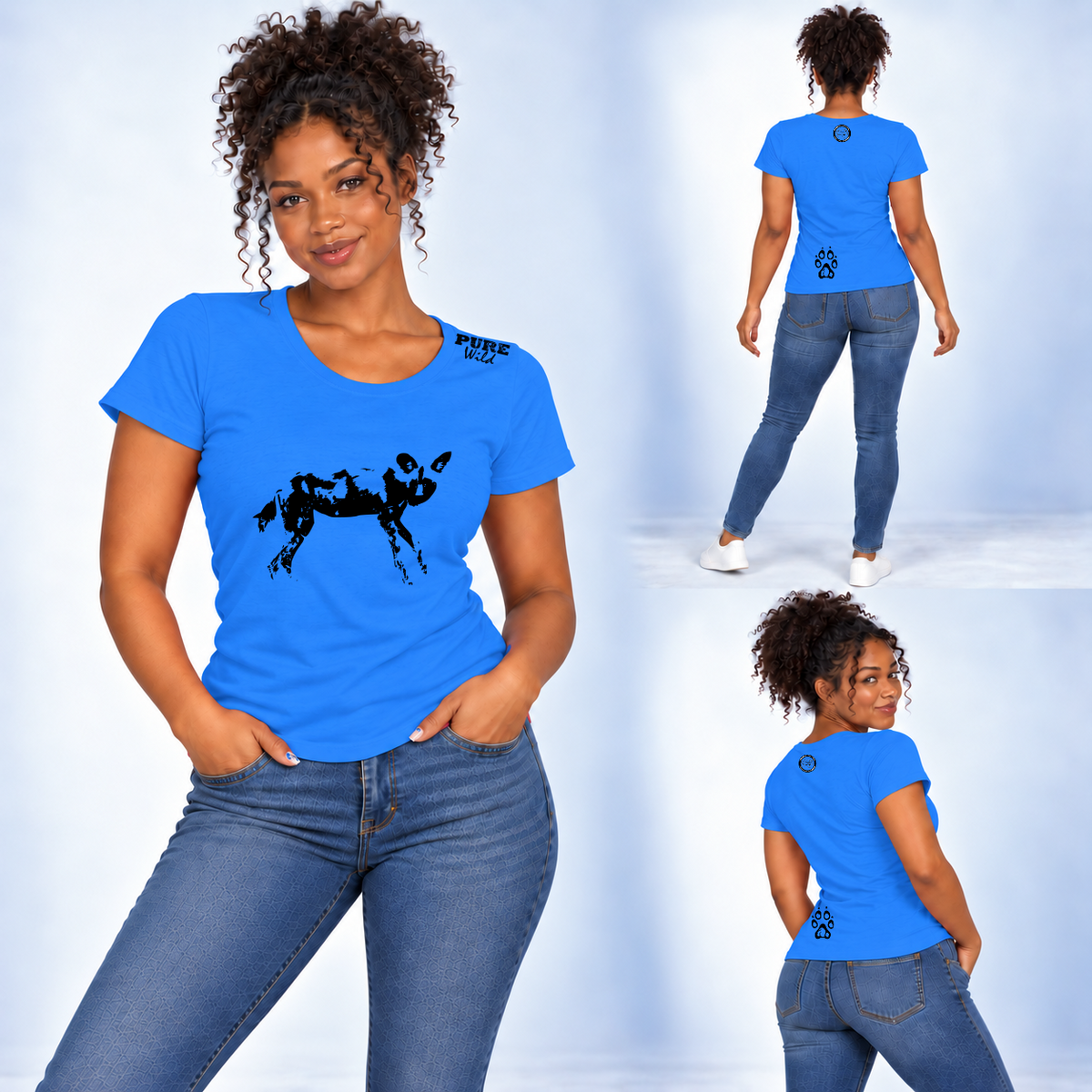 Wild Dog T-Shirt For The Ladies
