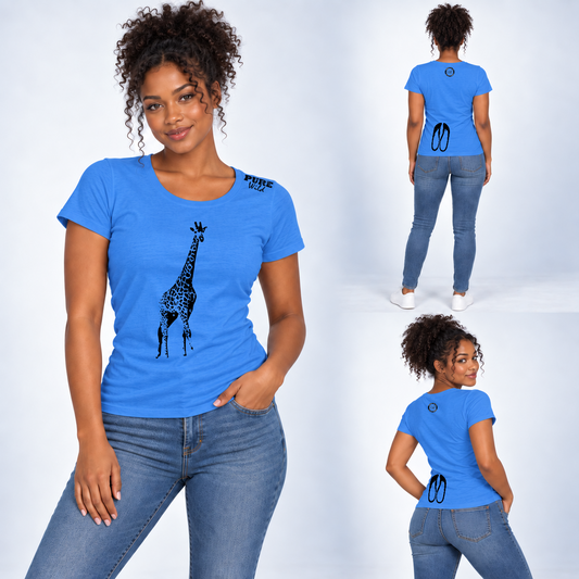 Giraffe T-Shirt For The Ladies