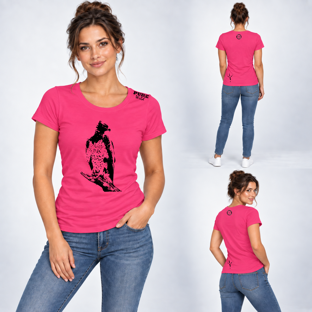 Martial Eagle T-Shirt For The Ladies