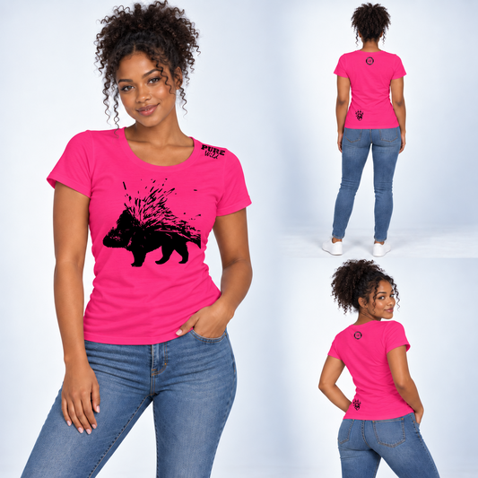 Porcupine T-Shirt For The Ladies
