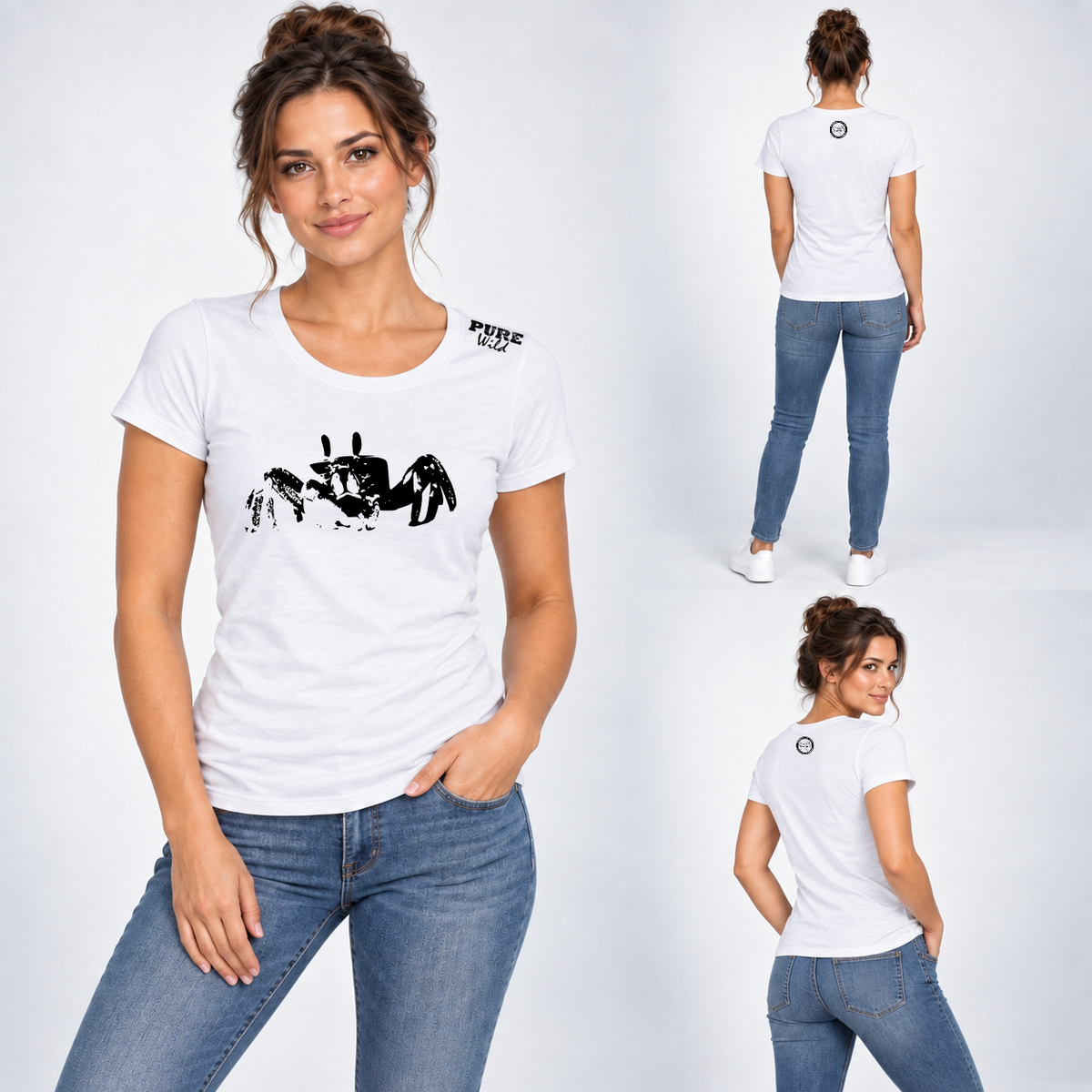 Ghost Crab T-Shirt For The Ladies