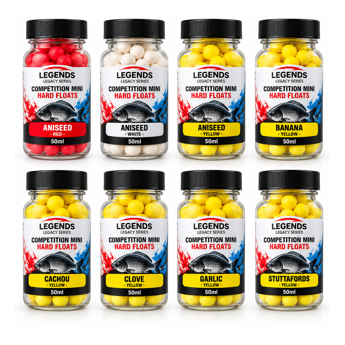 Legends Legacy Competition Mini Hard Floats 50ml range