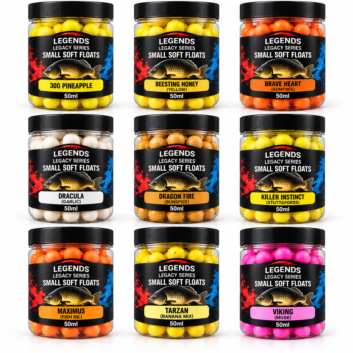 Legends Legacy Small Soft Floats 50ml range