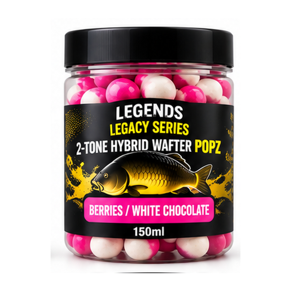 Legends Legacy 2-Tone Hybrid Wafter Popz Berries White Chocolate 150ml