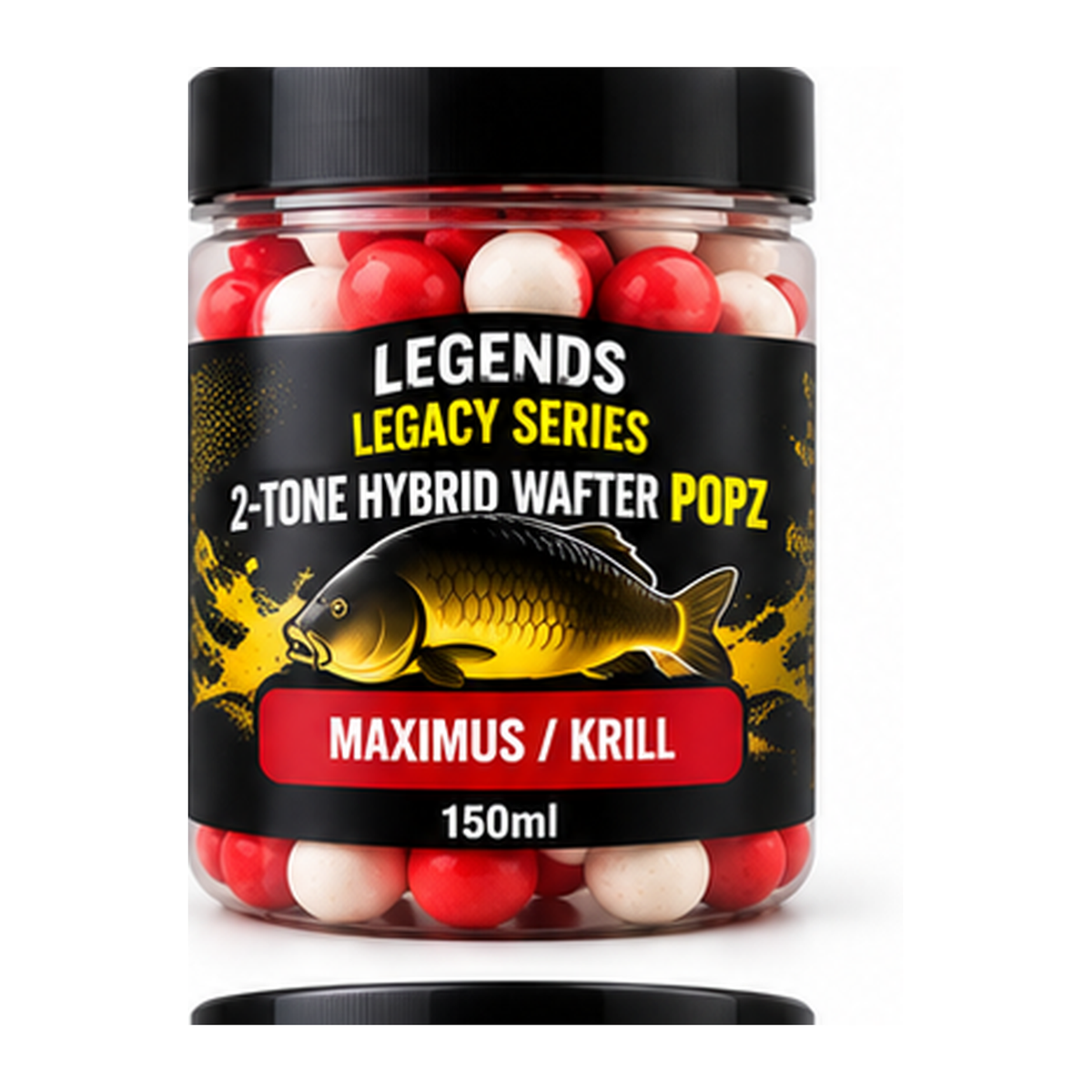 Legends Legacy 2-Tone Hybrid Wafter Popz Maximus Krill 150ml