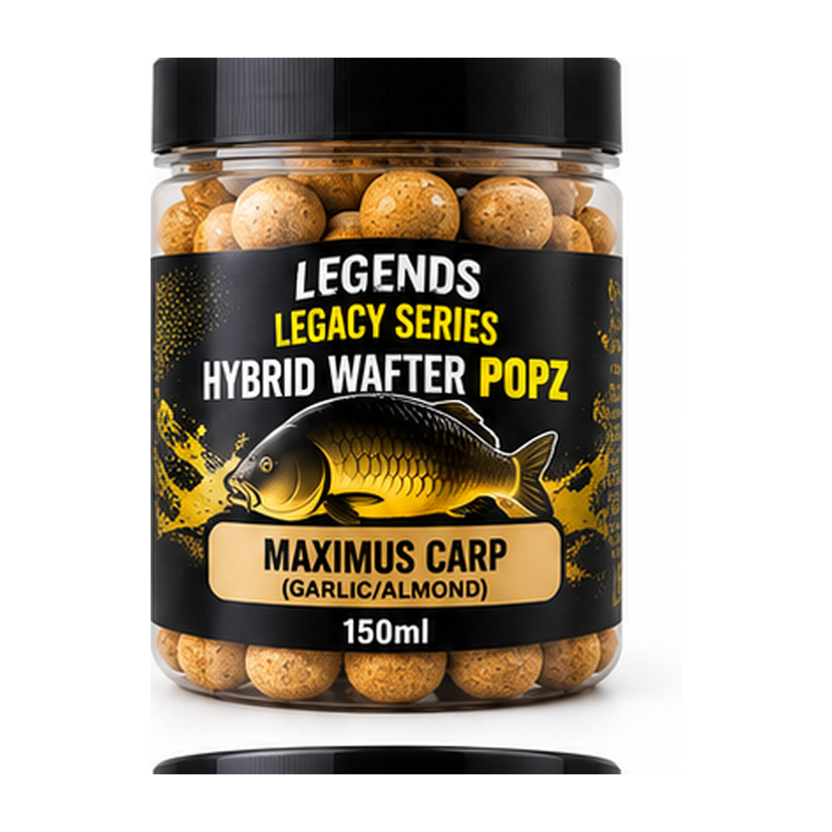 Legends Legacy Hybrid Wafter Popz Maximus Carp Garlic Almond 150ml