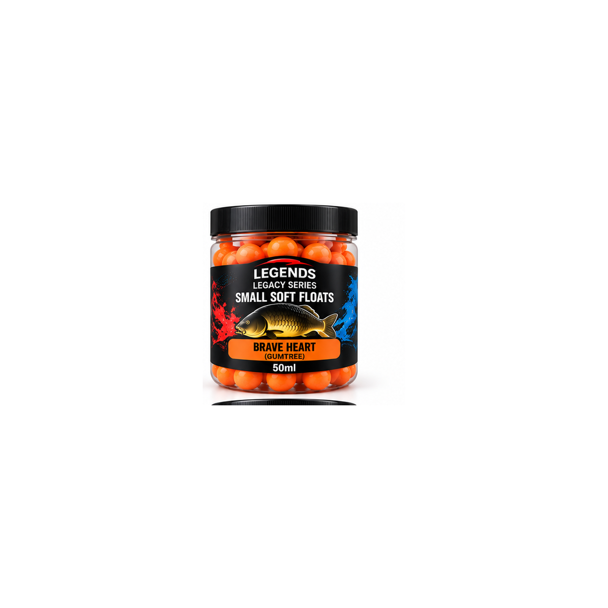 Legends Legacy Small Soft Floats Brave Heart Gumtree Orange 50ml
