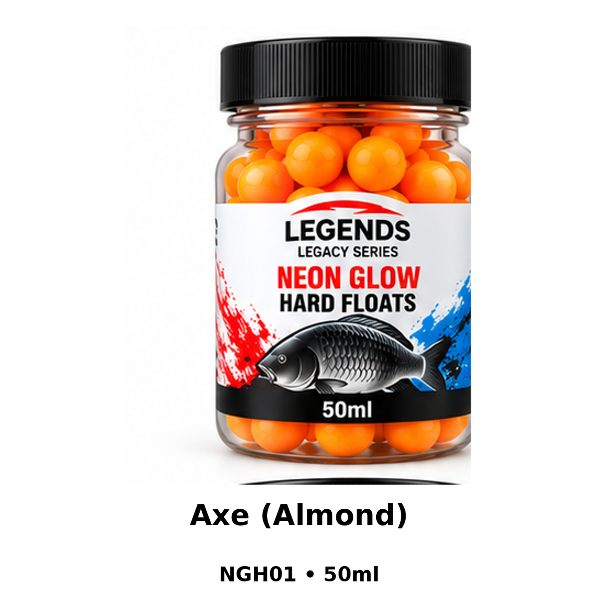 Legends Legacy Neon Glow Hard Floats Axe Almond 50ml