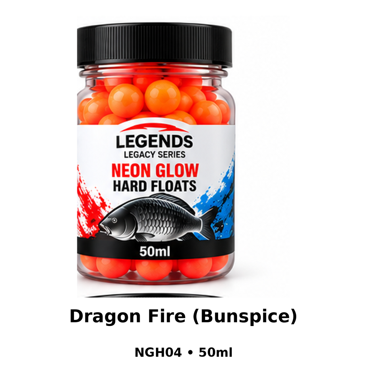 Legends Legacy Neon Glow Hard Floats Dragon Fire Bunspice 50ml