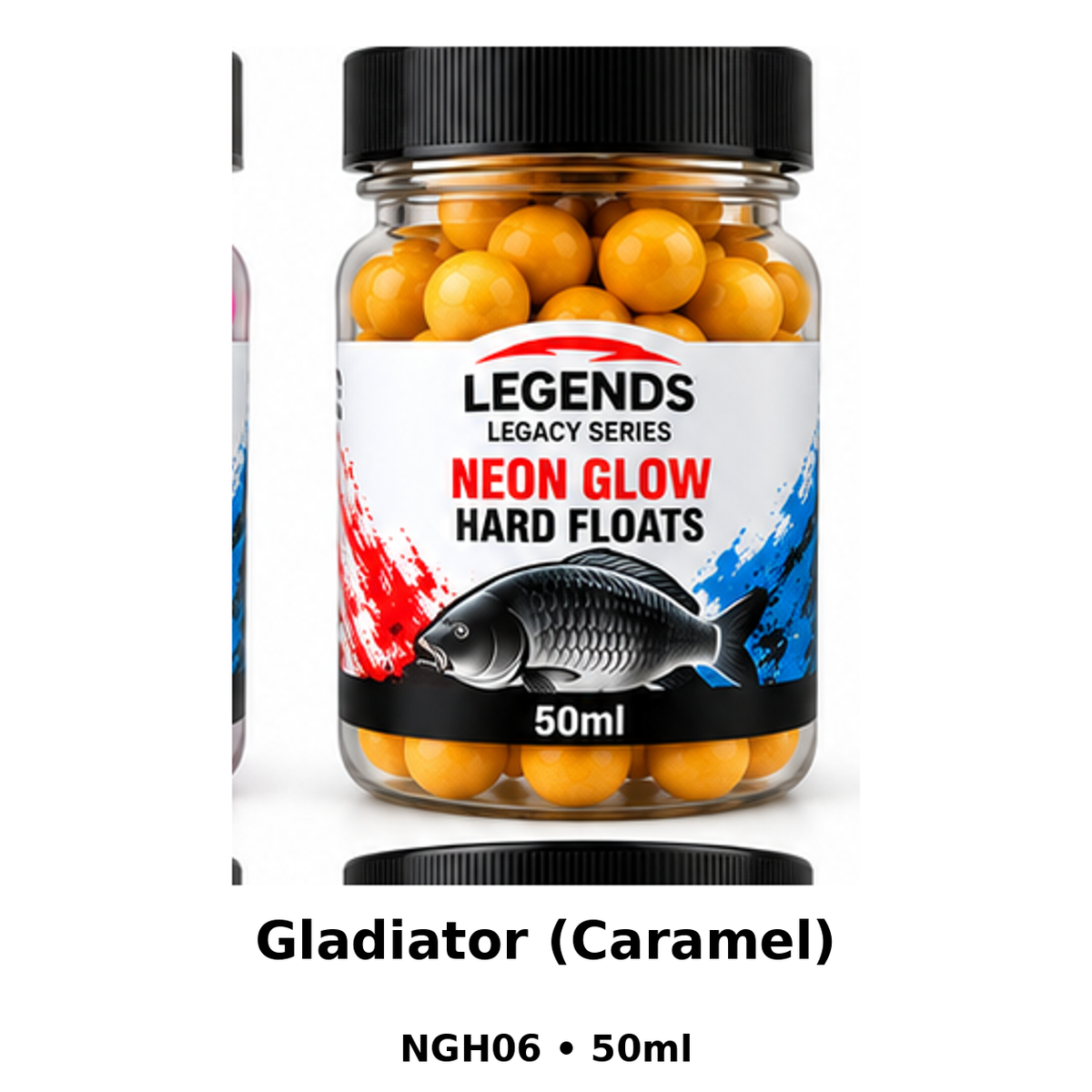 Legends Legacy Neon Glow Hard Floats Gladiator Caramel 50ml