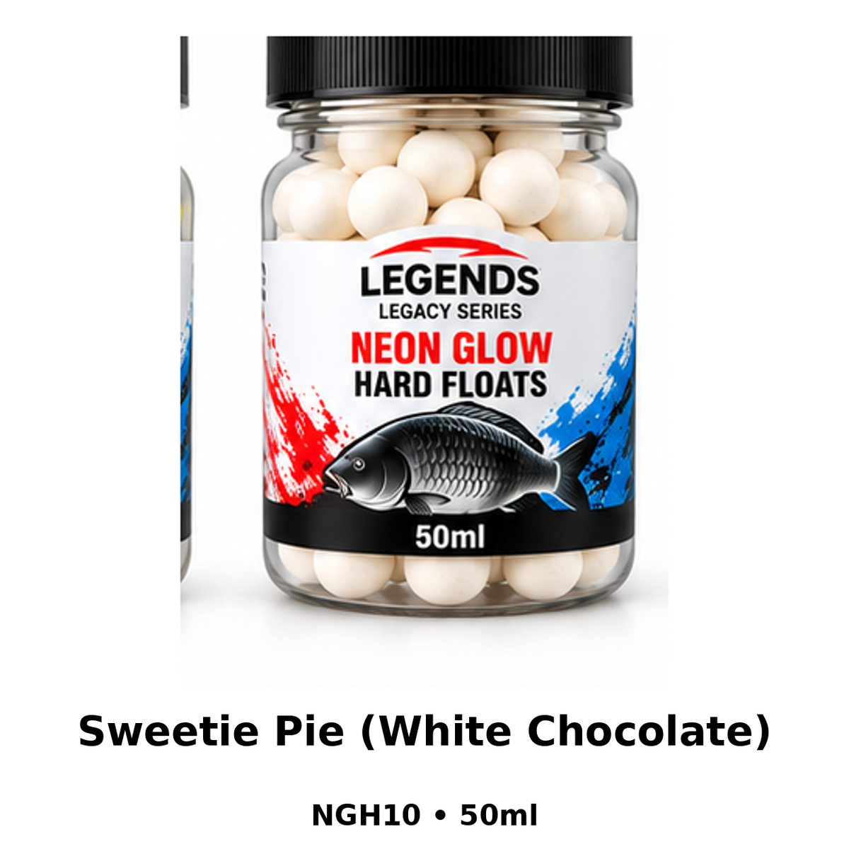 Legends Legacy Neon Glow Hard Floats Sweetie Pie White Chocolate 50ml