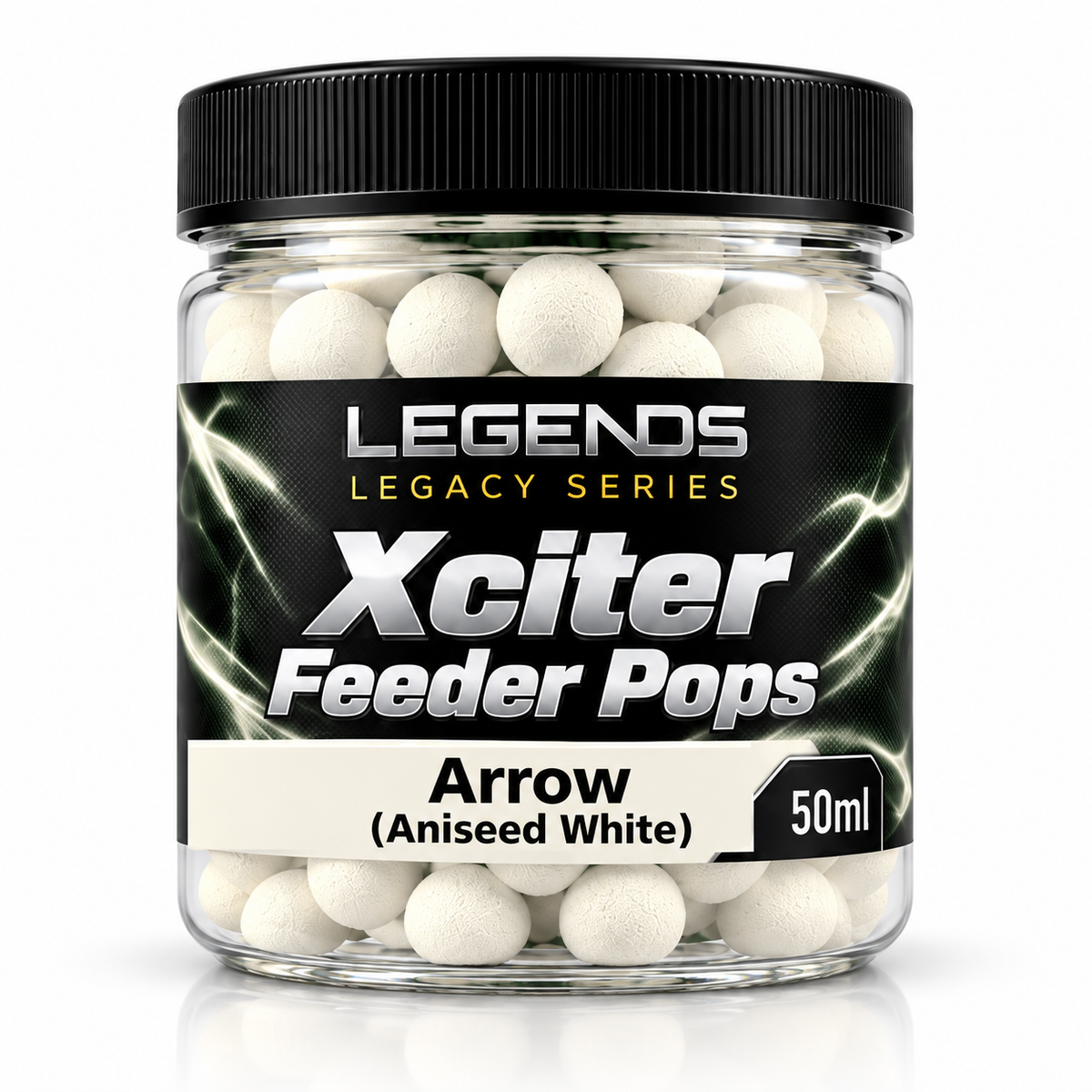 Legends Legacy Xciter Feeder Pops Arrow Aniseed White 50ml
