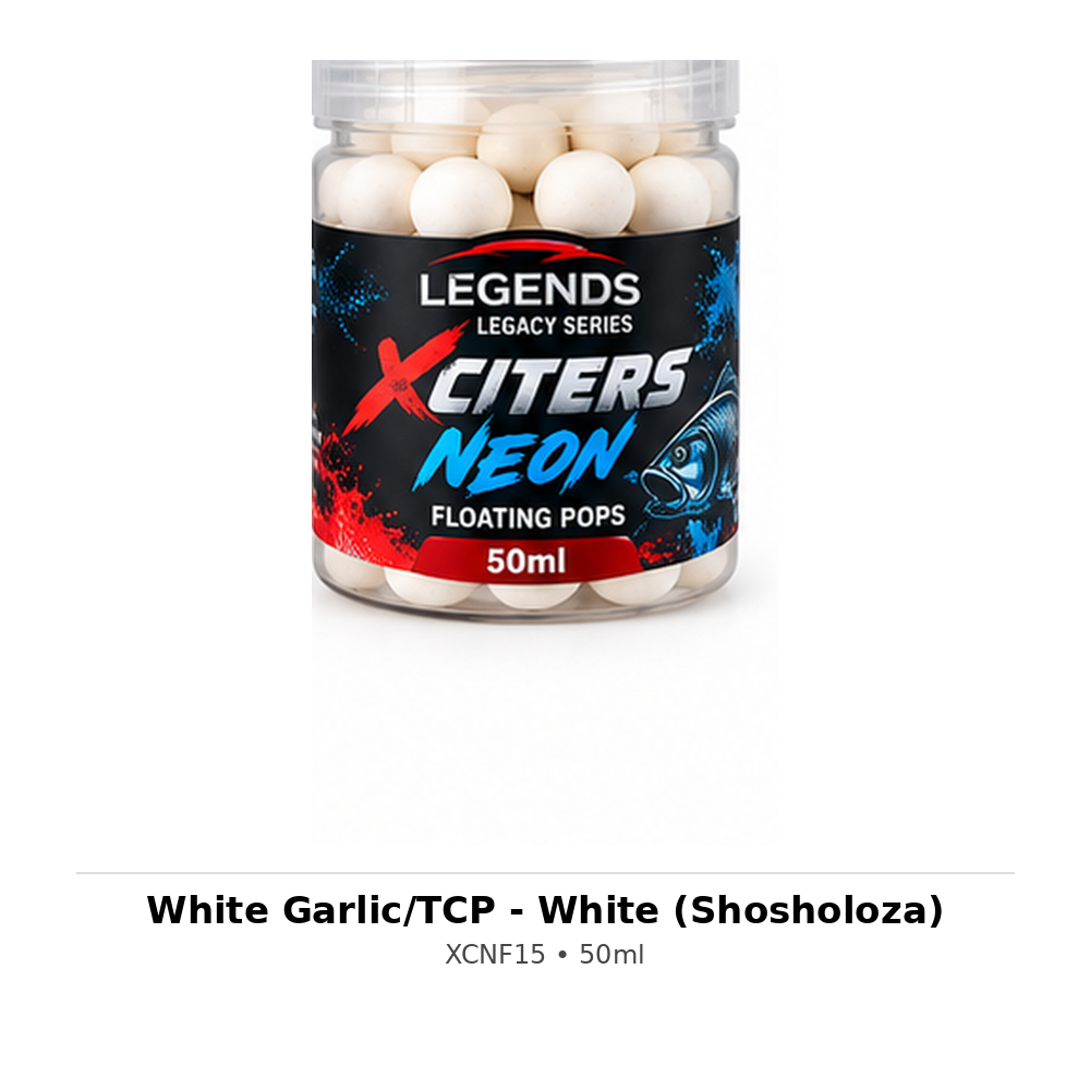 Legends Legacy Xciter White Garlic TCP White Shosholoza 50ml